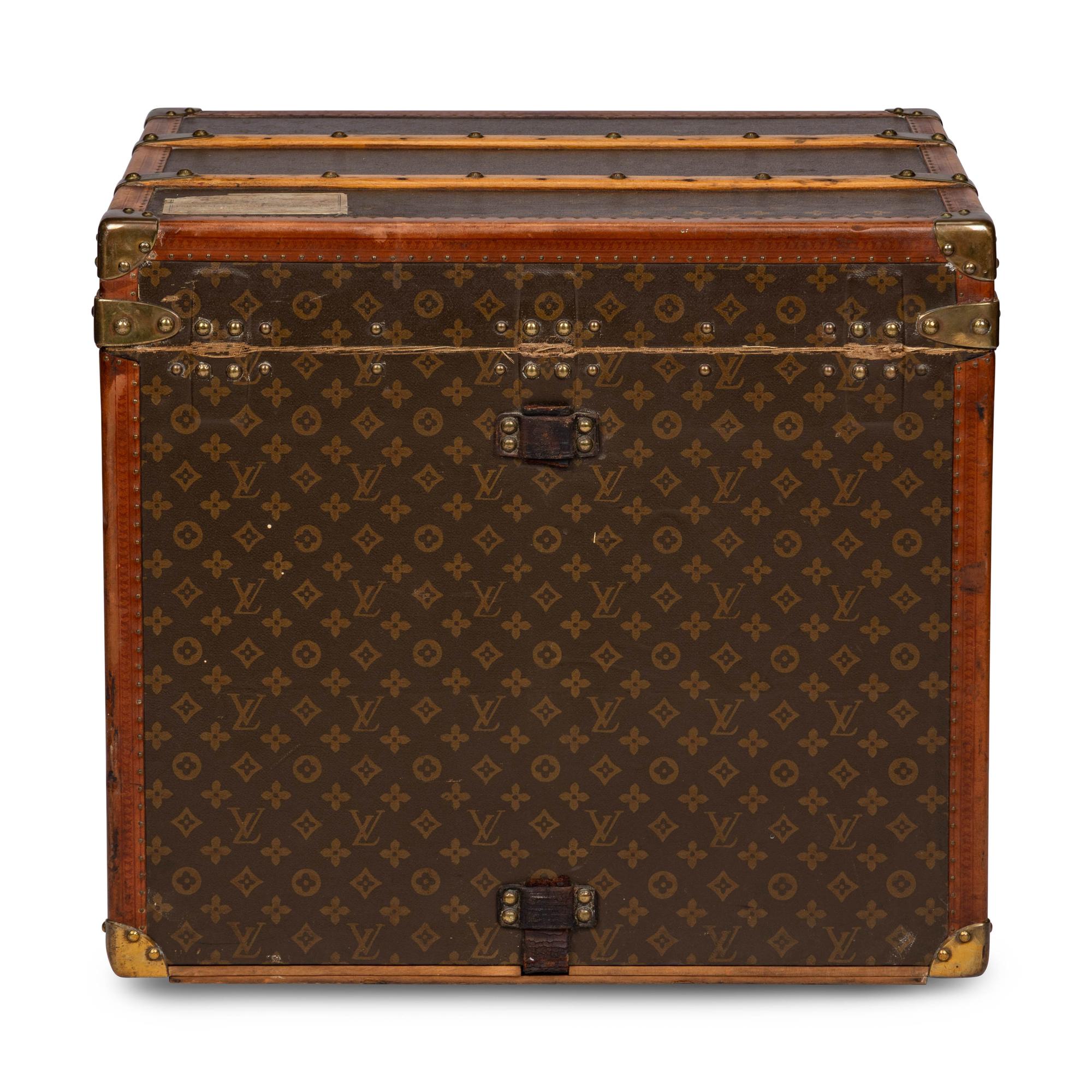 Louis Vuitton, Antique Monogram Steamer Trunk