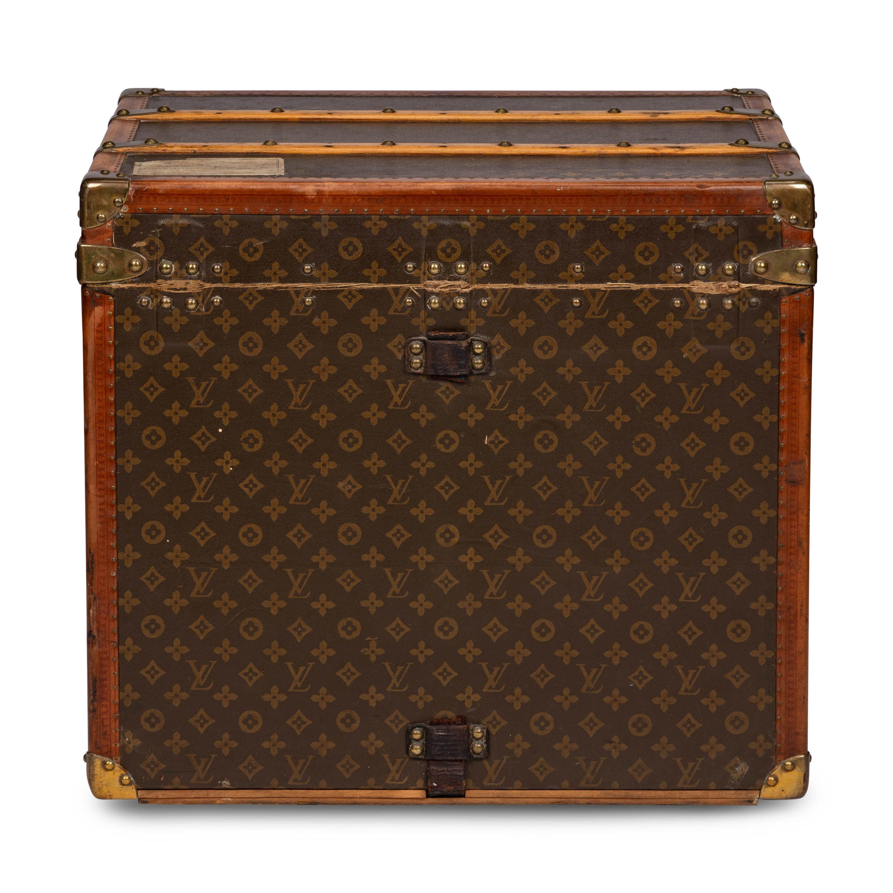 Louis Vuitton, Antique Monogram Steamer Trunk