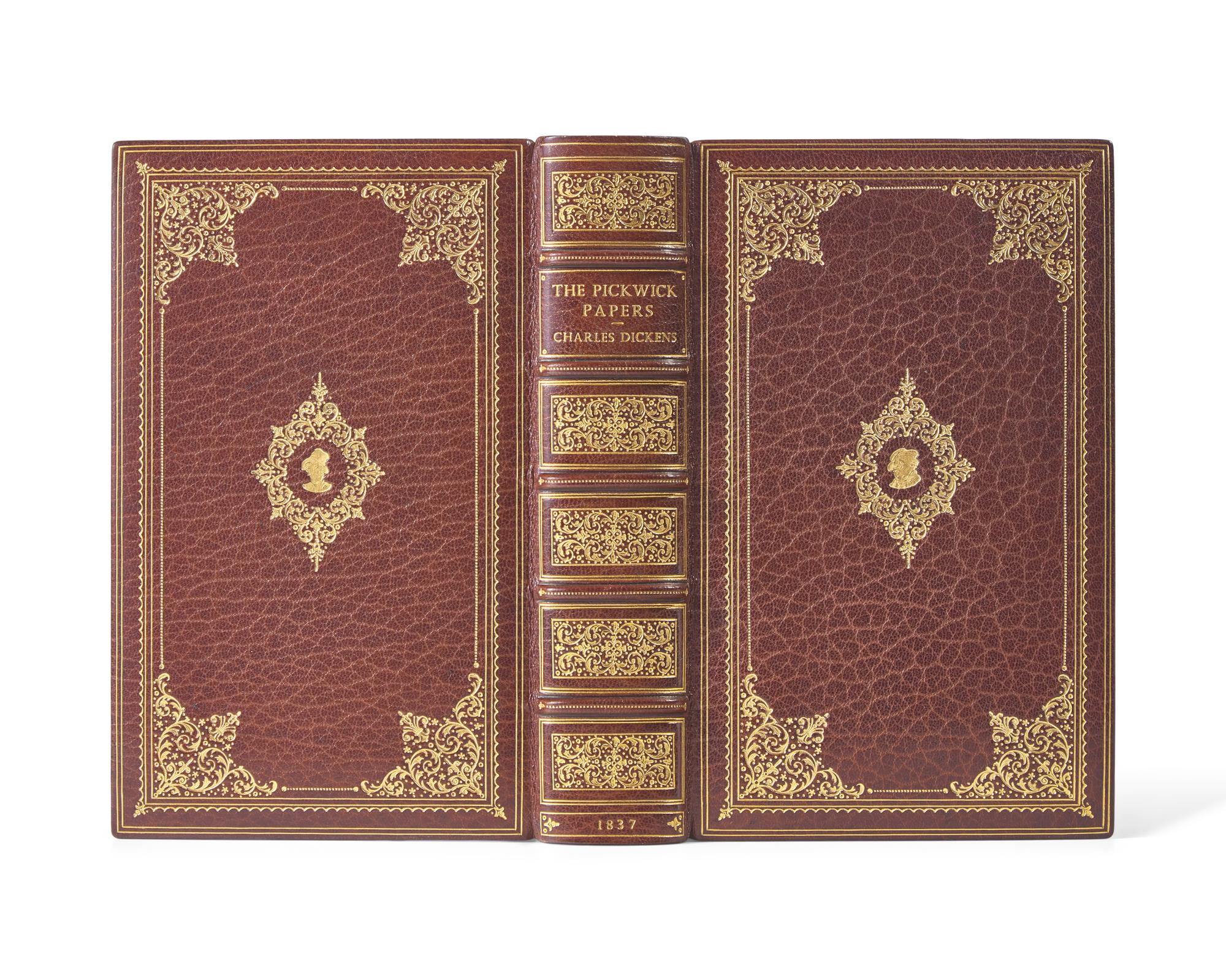 [Fine Bindings] [Cosway-Style] Dickens, Charles. The Posthumous Papers of the Pickwick Club