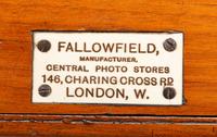 [EARLY PHOTOGRAPHY]. Wet plate, 9-lens camera. Fallowfield, London, ca 1890.