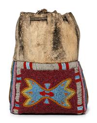 Plateau Beaded Drawstring Pouch