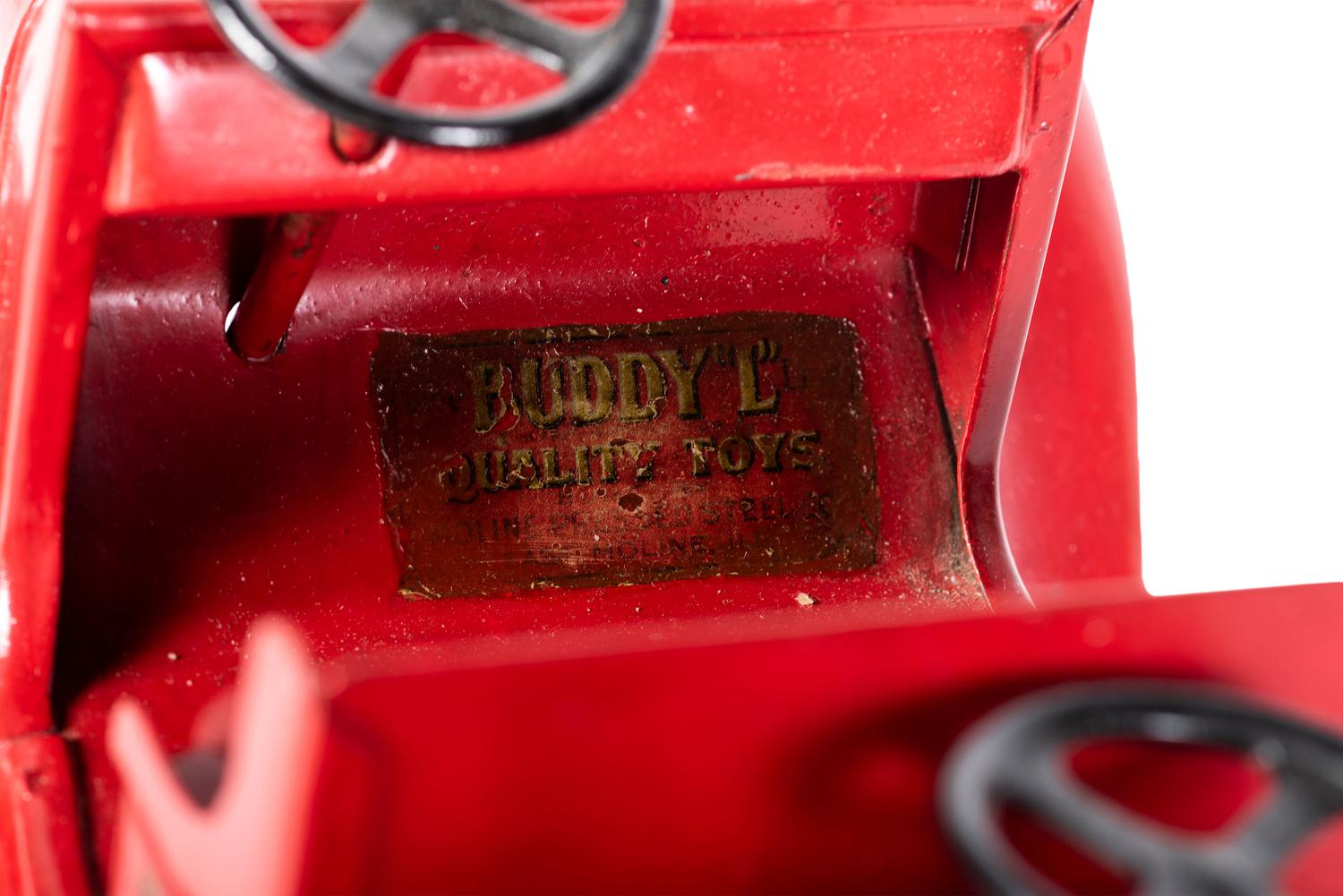 A Buddy L Pressed Steel Ladder Truck