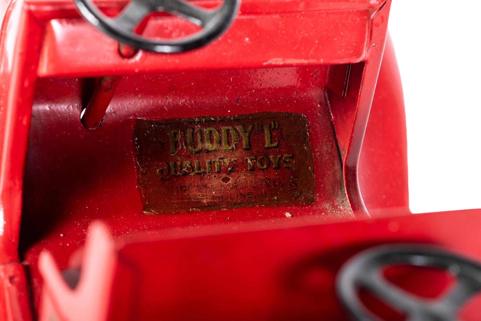 A Buddy L Pressed Steel Ladder Truck
