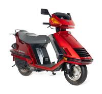 1986 Honda Elite Motor Scooter from Jim McMahon Commercial / Advertising Campaign Formerly Displayed at McMahon's Restaurant