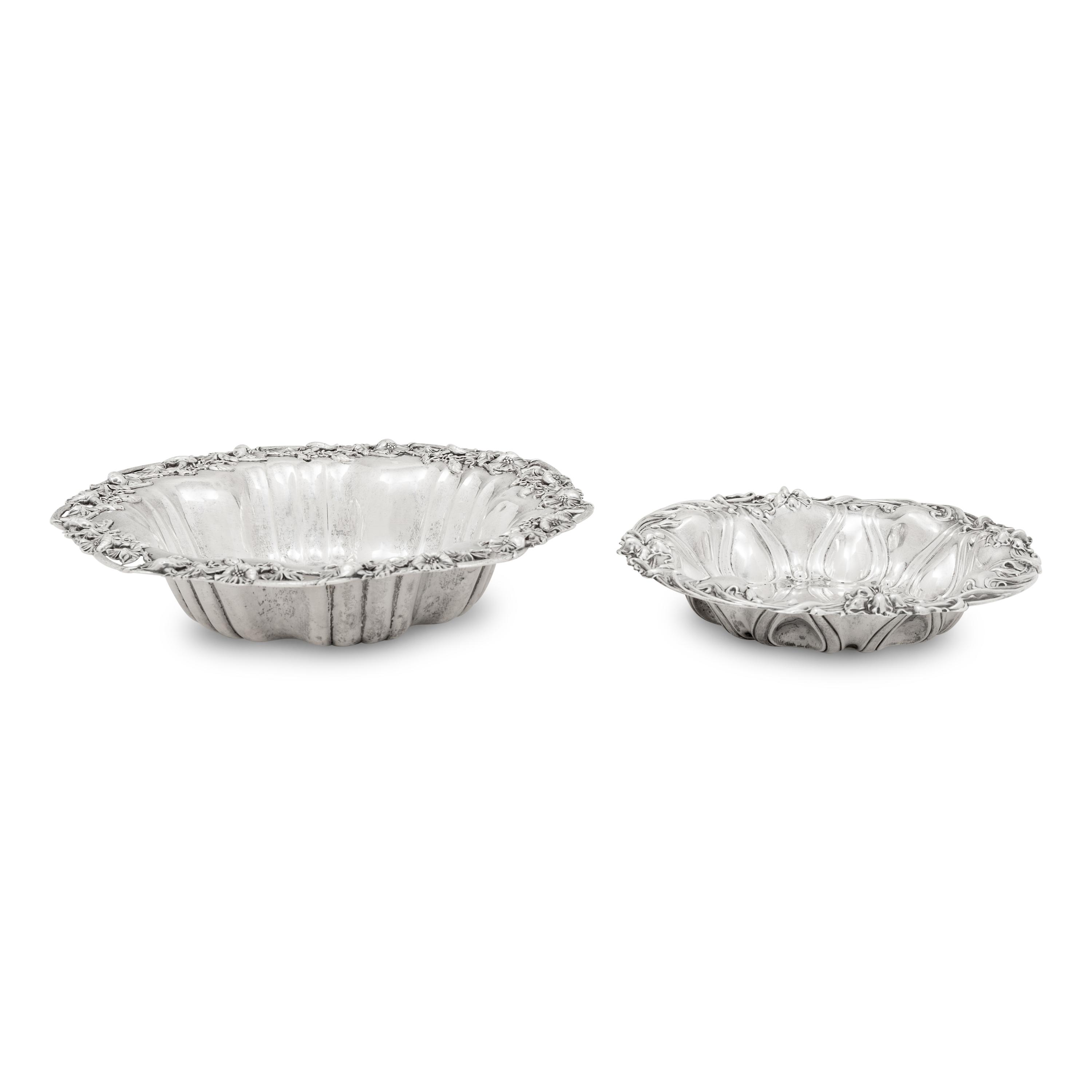 Two American Silver Bowls