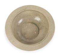 A Chinese Celadon-Glazed Porcelain Bowl
