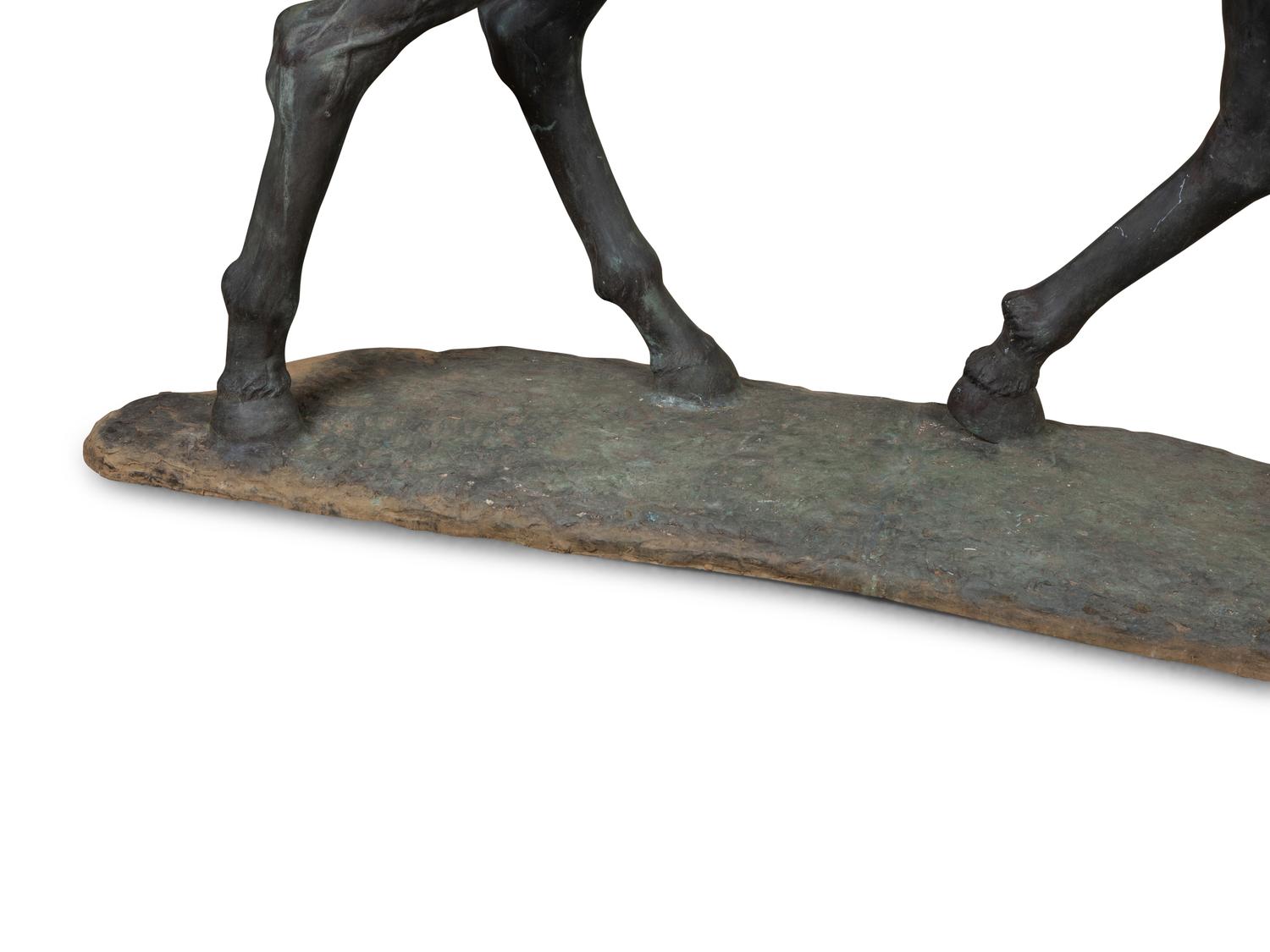 A Life-Size Bronze Model of Secretariat