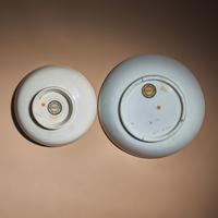 Two Chinese Blanc-de-Chine Porcelain Shallow Bowls, Ming Dynasty — 明 德化白瓷圈足盤兩件