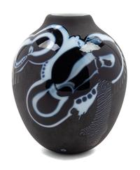 Richard Ritter, (American, b. 1940), Untitled Vessel, Black, 1979