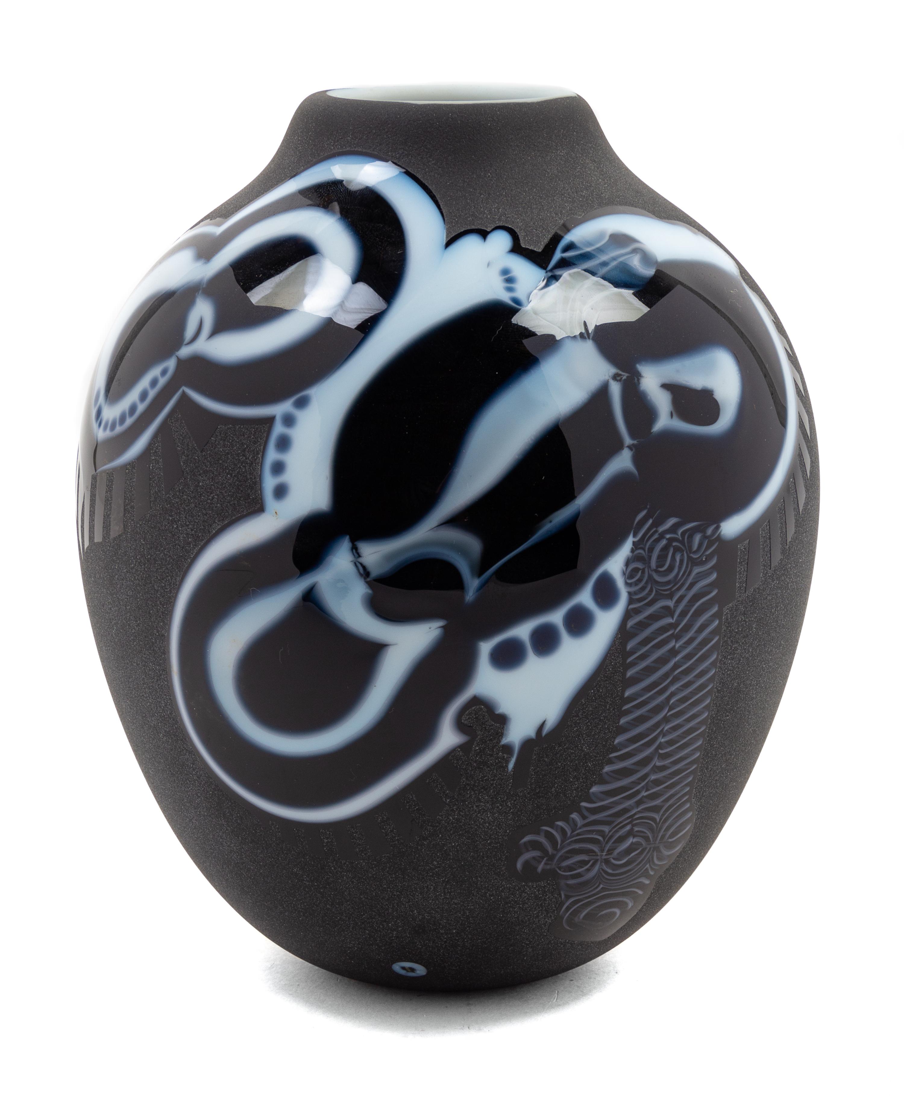 Richard Ritter, (American, b. 1940), Untitled Vessel, Black, 1979