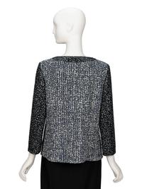 Chanel, Shimmery Two-Tone Cardigan Jacket