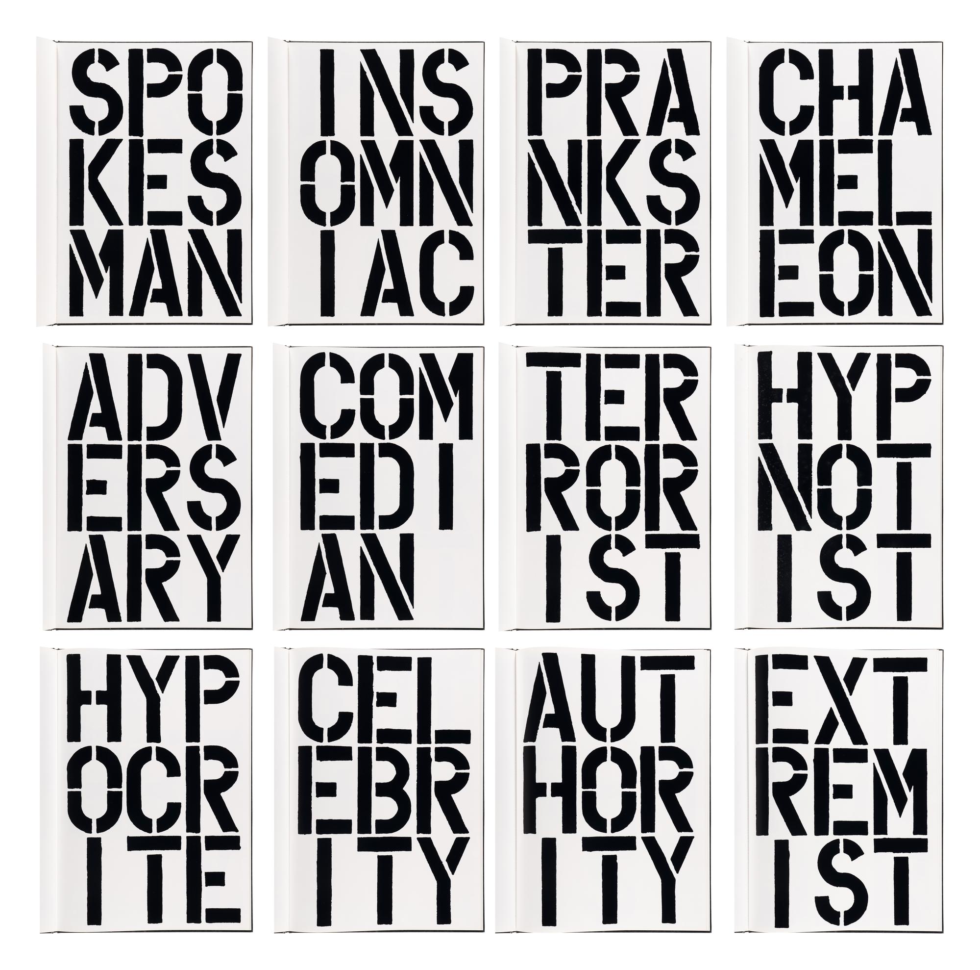 Black Book (complete set of 17 offset lithographs, with title and justification pages), 1989