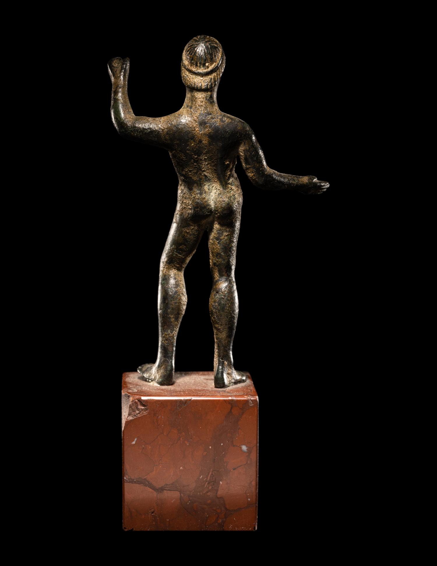 An Etruscan Bronze Hercules