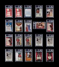 A Large Collection of Assorted PSA Graded Michael Jordan Basketball Cards