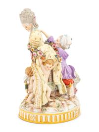 A Meissen Porcelain Figural Group