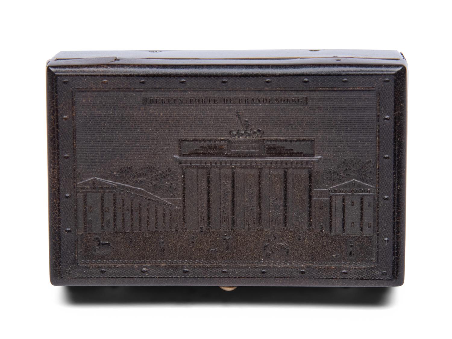 A Two Air Musical Snuff Box