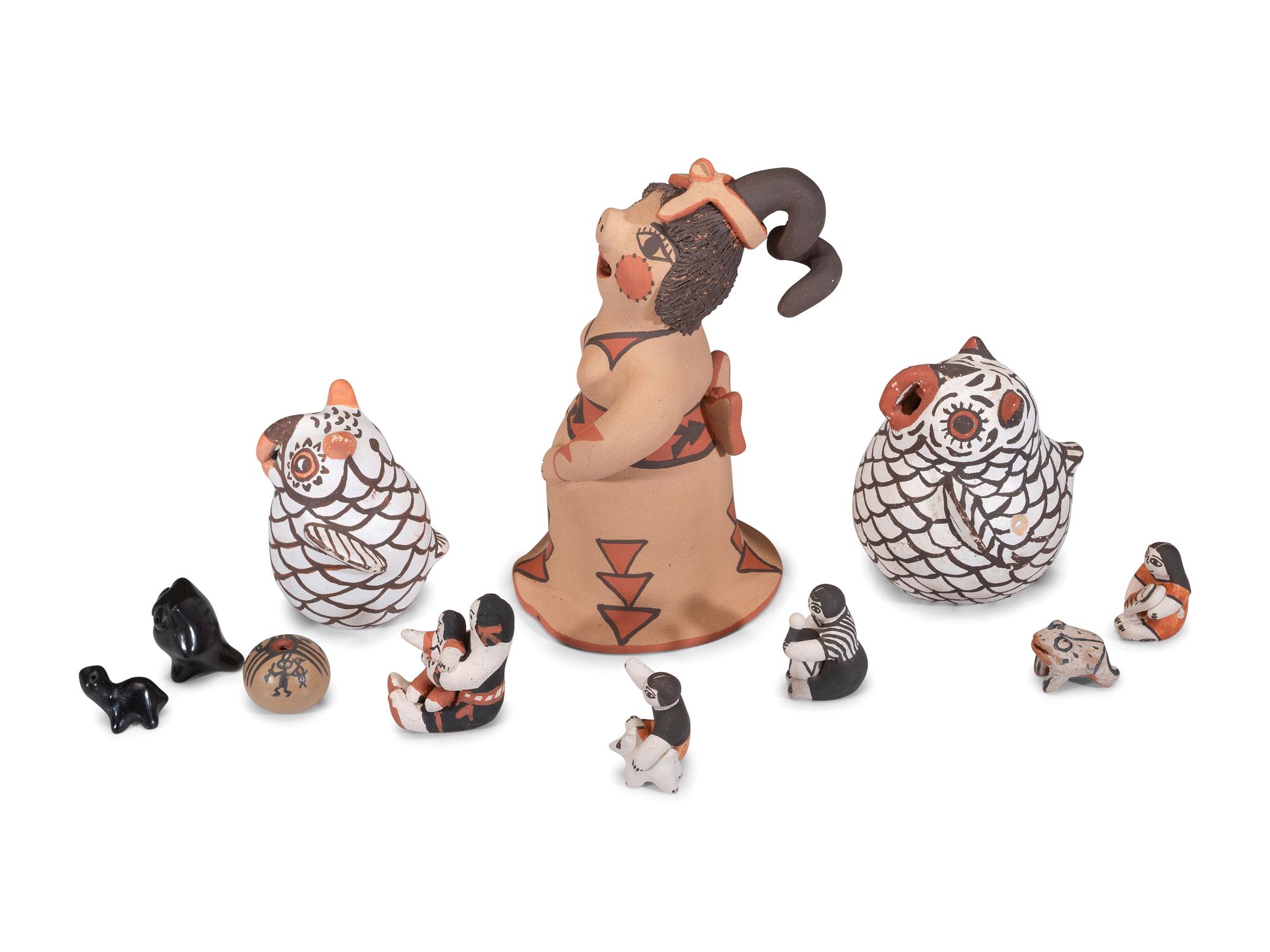 A Menagerie of Miniature Pueblo Pottery