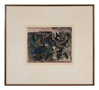 Lutte 11 and Moisson ( Pair of Works), 1965-1966