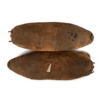 Tlingit and Tahltan Beaded Hide Moccasins