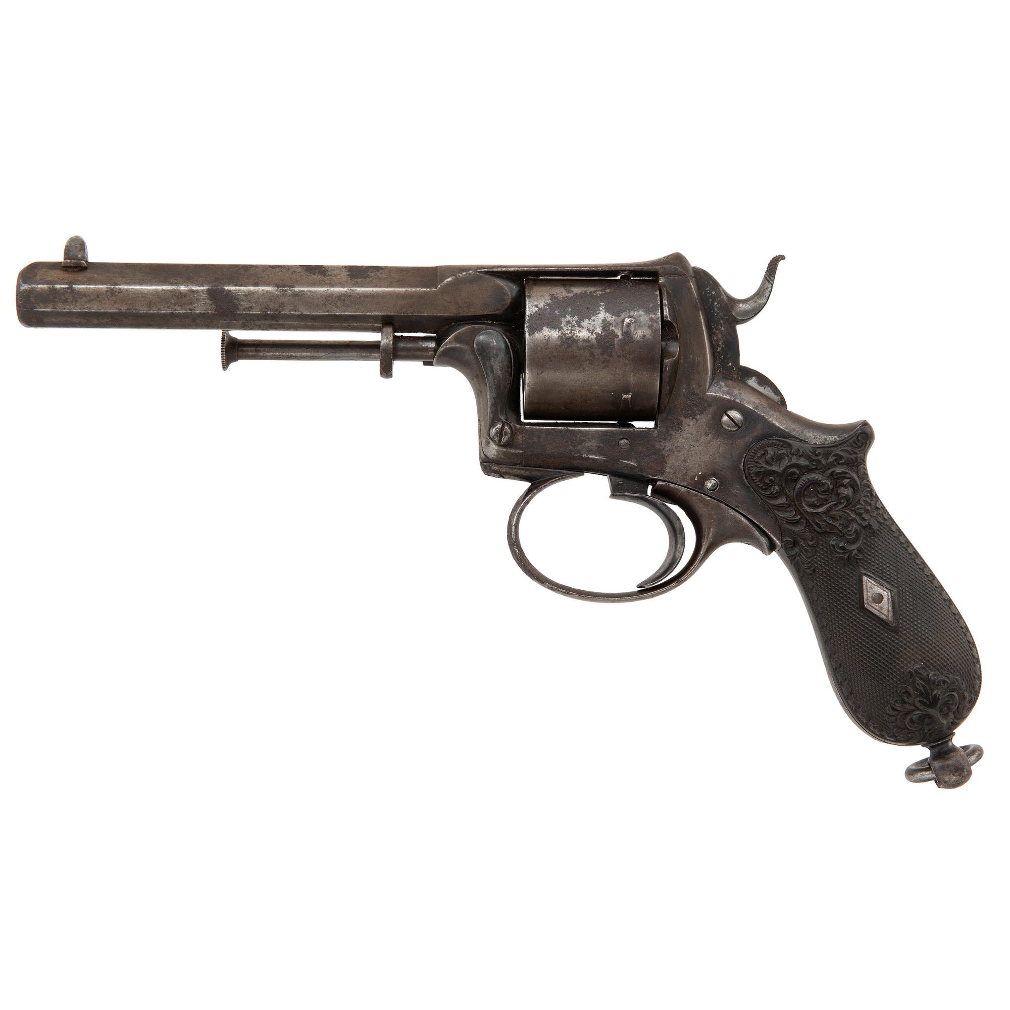 Double Action Revolver by Carl Stiegele of Munchen