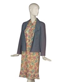 Chanel Floral Silk Ensemble