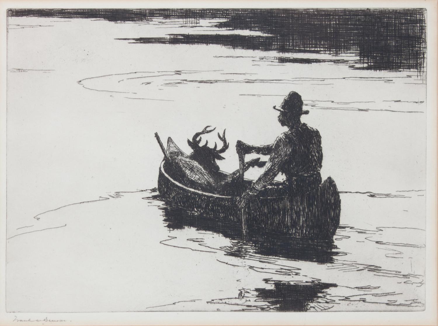 Frank Weston Benson, (American, 1862-1951), Deer Hunter, 1924