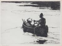 Frank Weston Benson, (American, 1862-1951), Deer Hunter, 1924