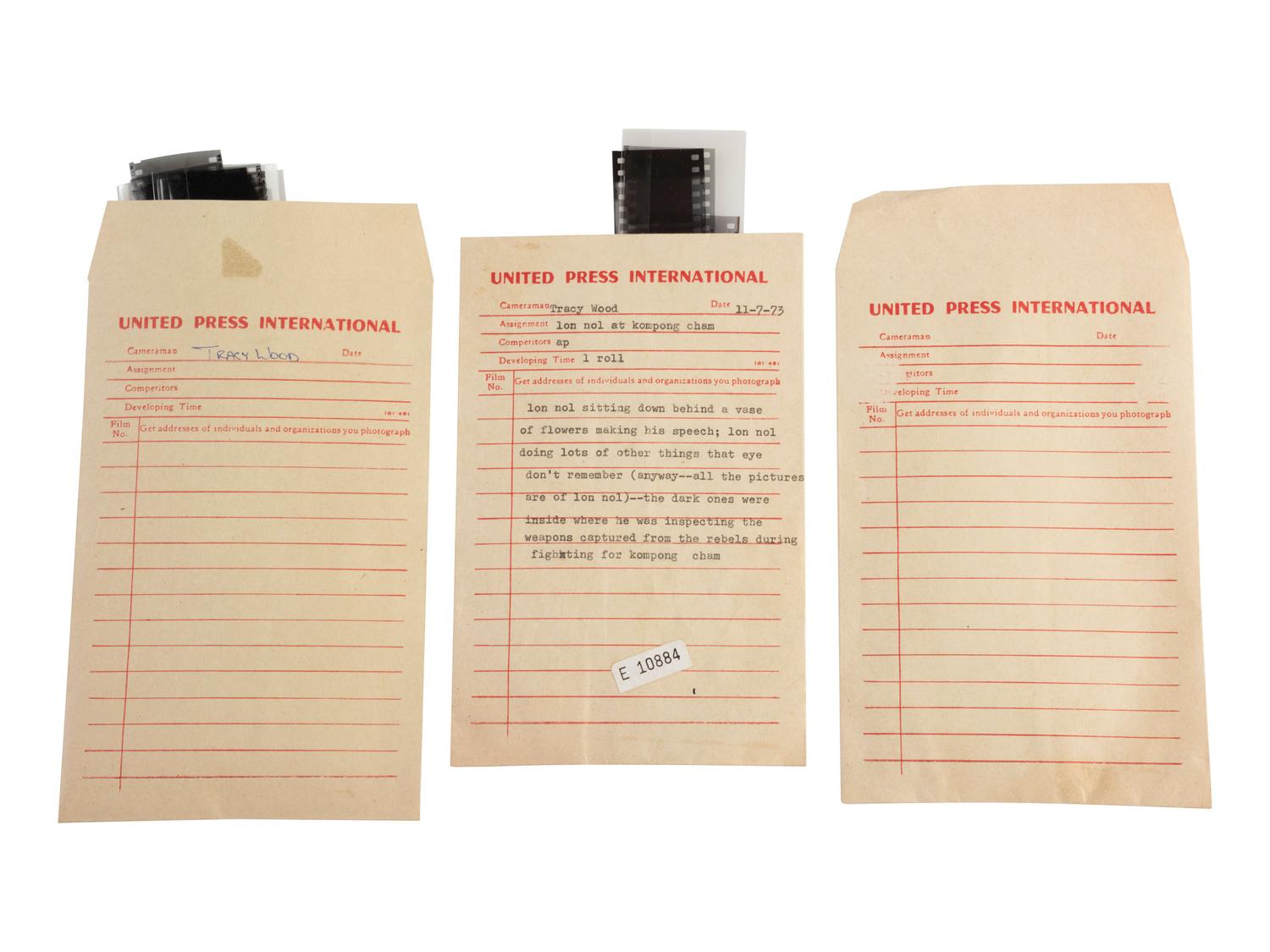 [VIETNAM WAR] - [WOMEN]. Vietnam War-era papers of Pulitzer Prize-winning combat journalist Tracy A. Wood (1943-2020), including documents related to the 1973 release of American POWs in Hanoi.