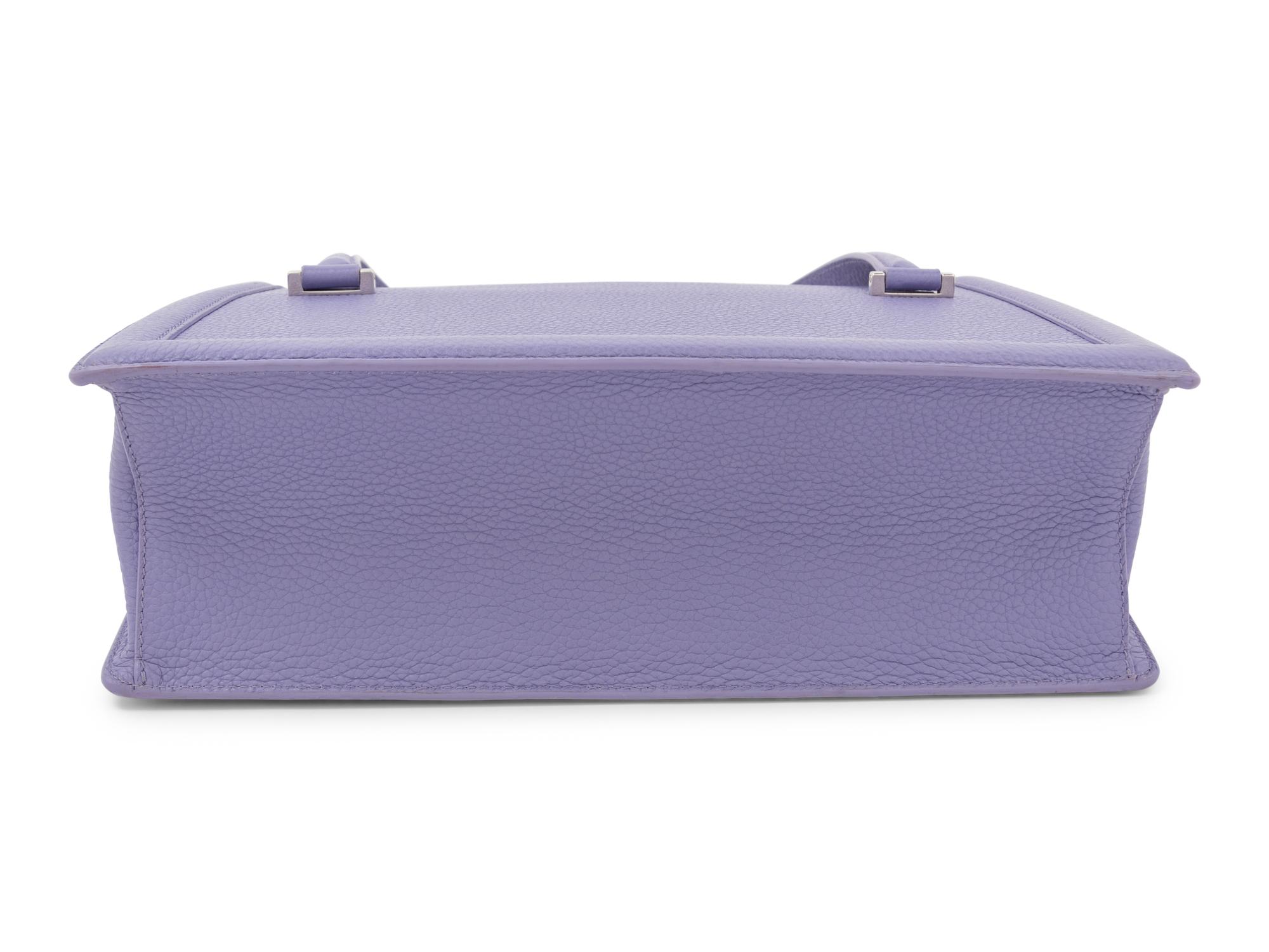 Christian Dior Purple Flap Bag, 2009