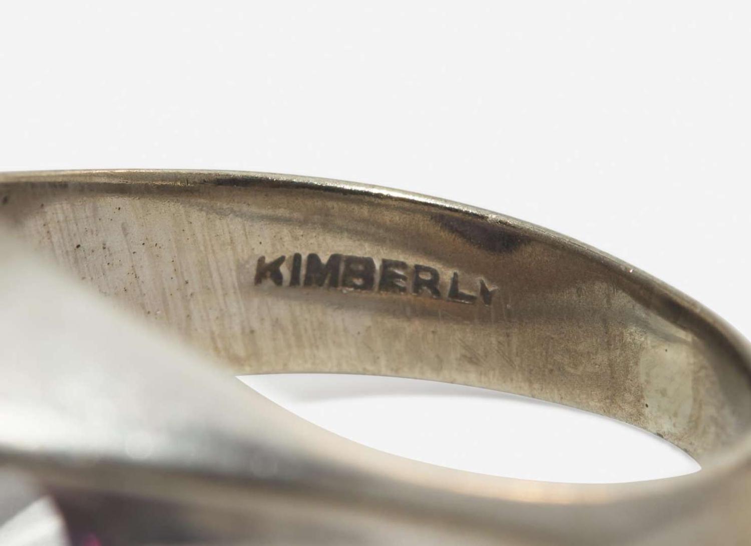 A Pair of Gem-Set Rings