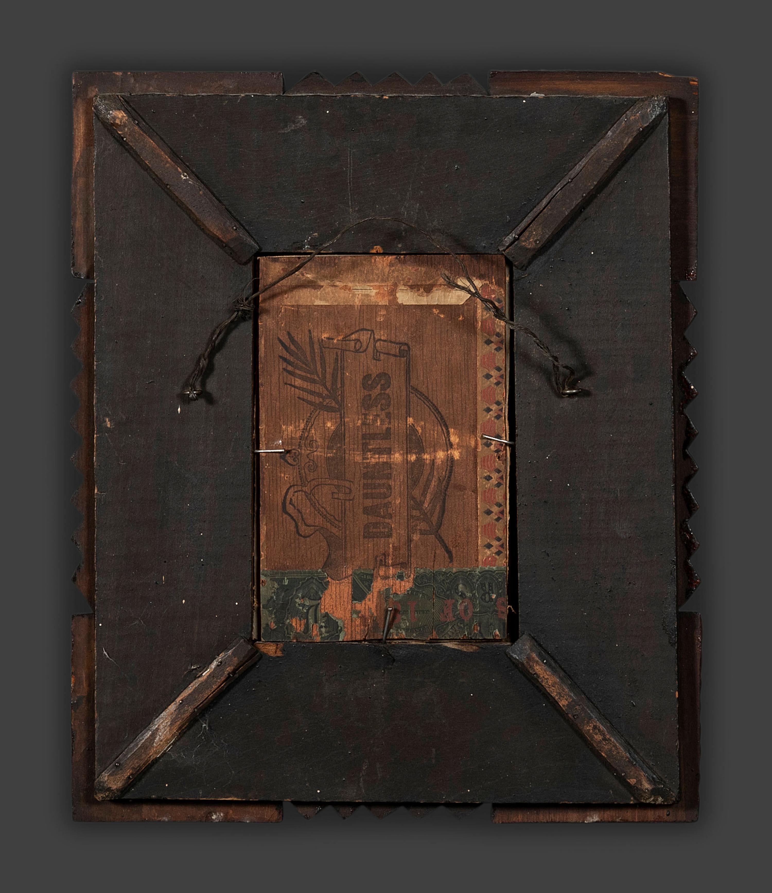 Four Tramp Art Frames