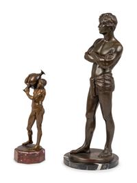 Two Bronze Figures