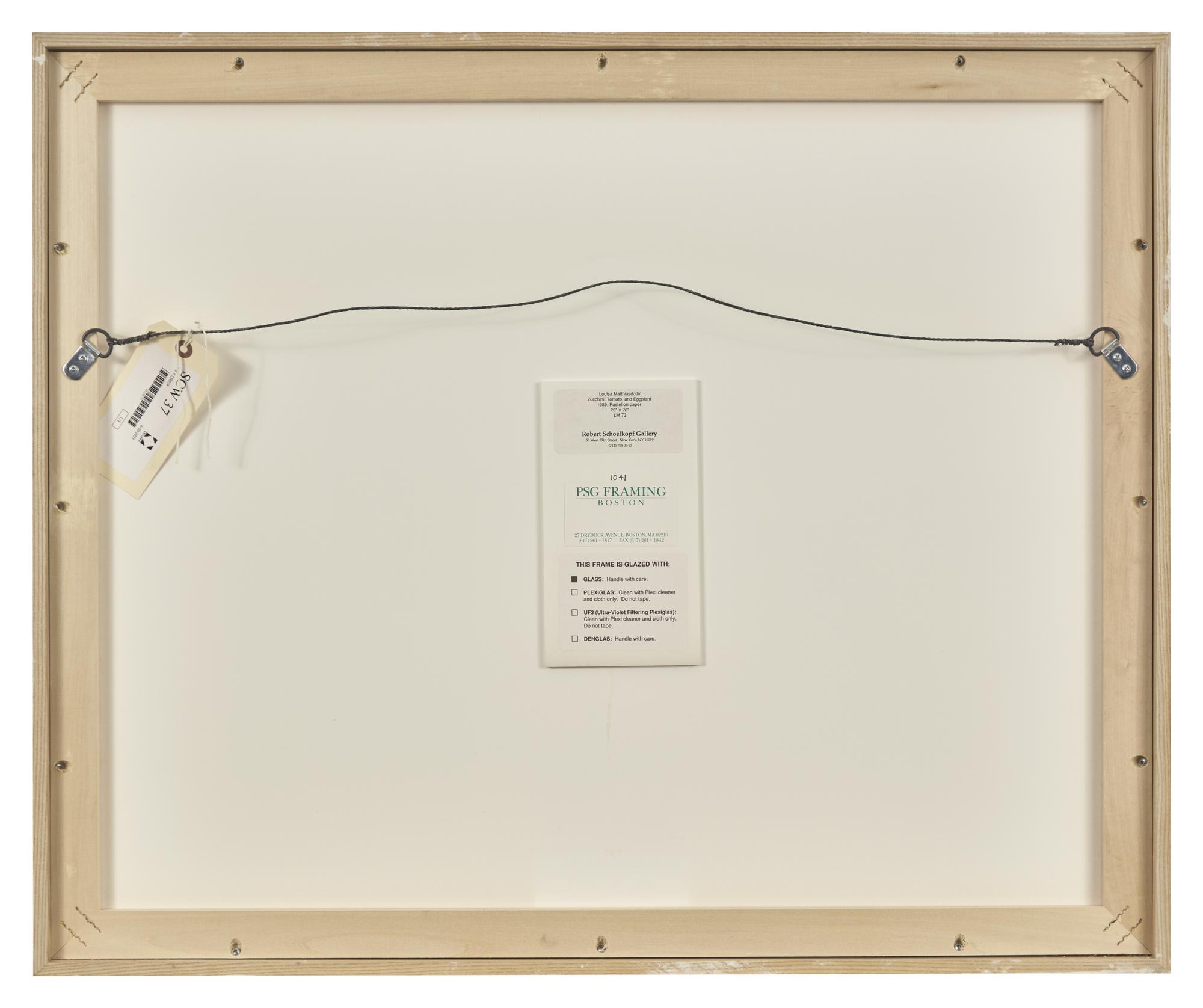 Zucchini, Tomato and Eggplant, 1989