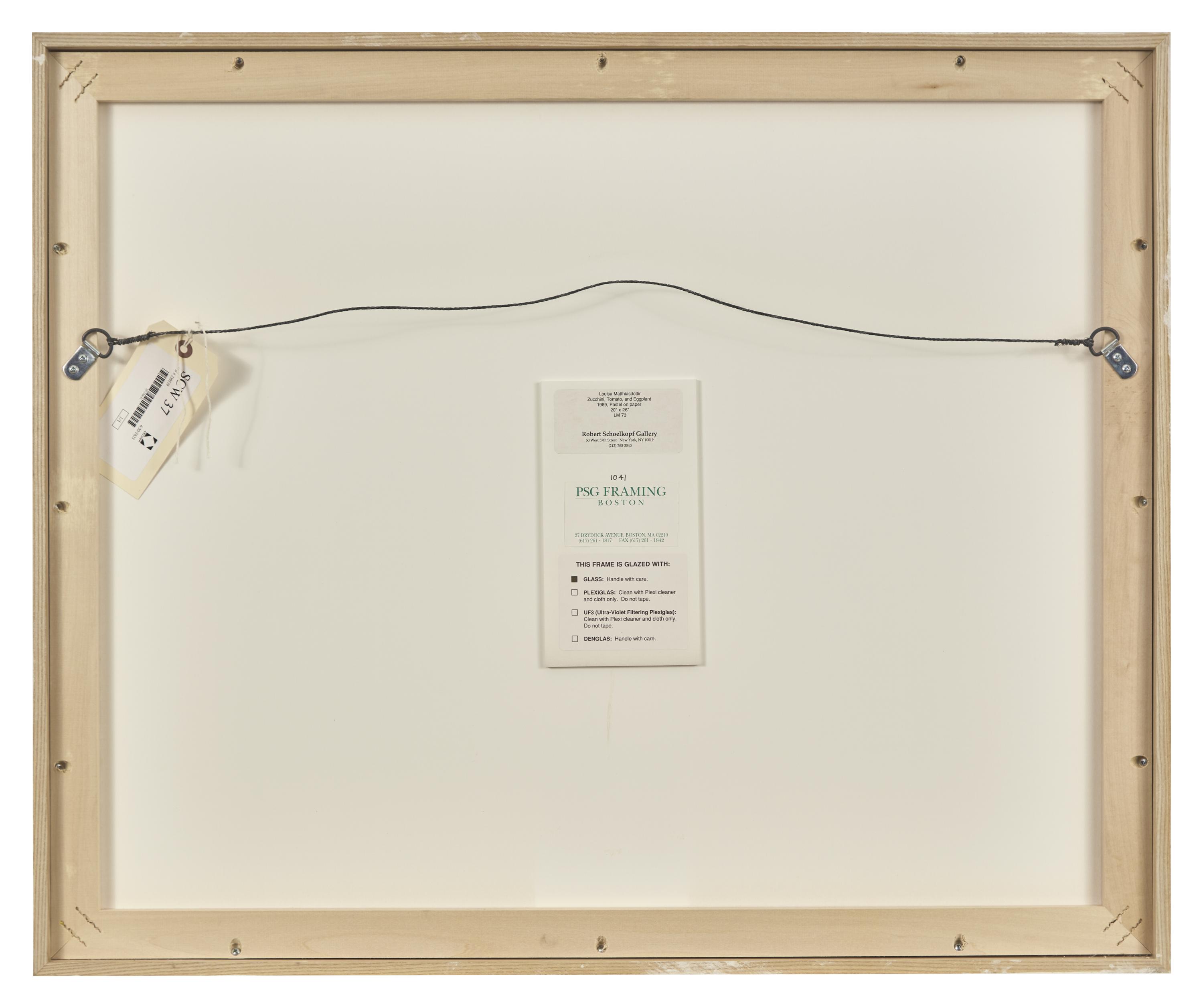 Zucchini, Tomato and Eggplant, 1989