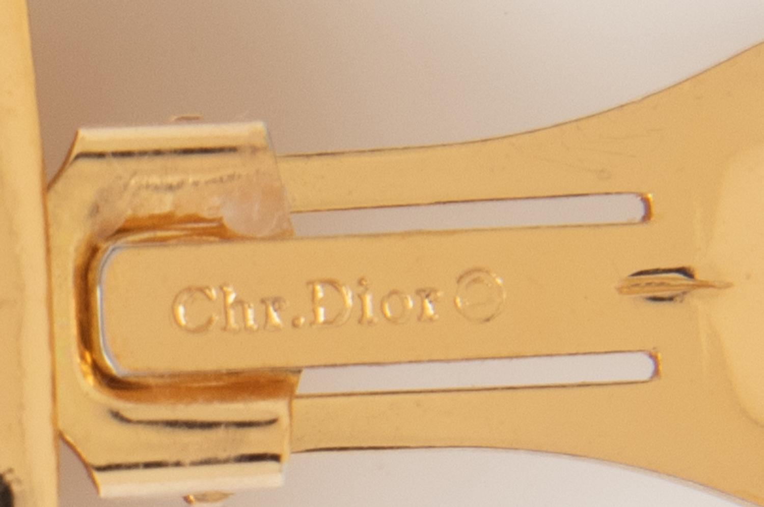 Four Pairs of Ear Clips by Chanel and Christian Dior