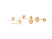 TIFFANY & CO., SCHLUMBERGER, YELLOW GOLD 'LOVE KNOT' DRESS SET