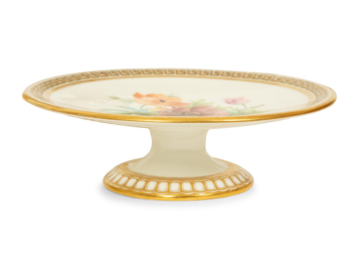 An English Porcelain Dessert Service