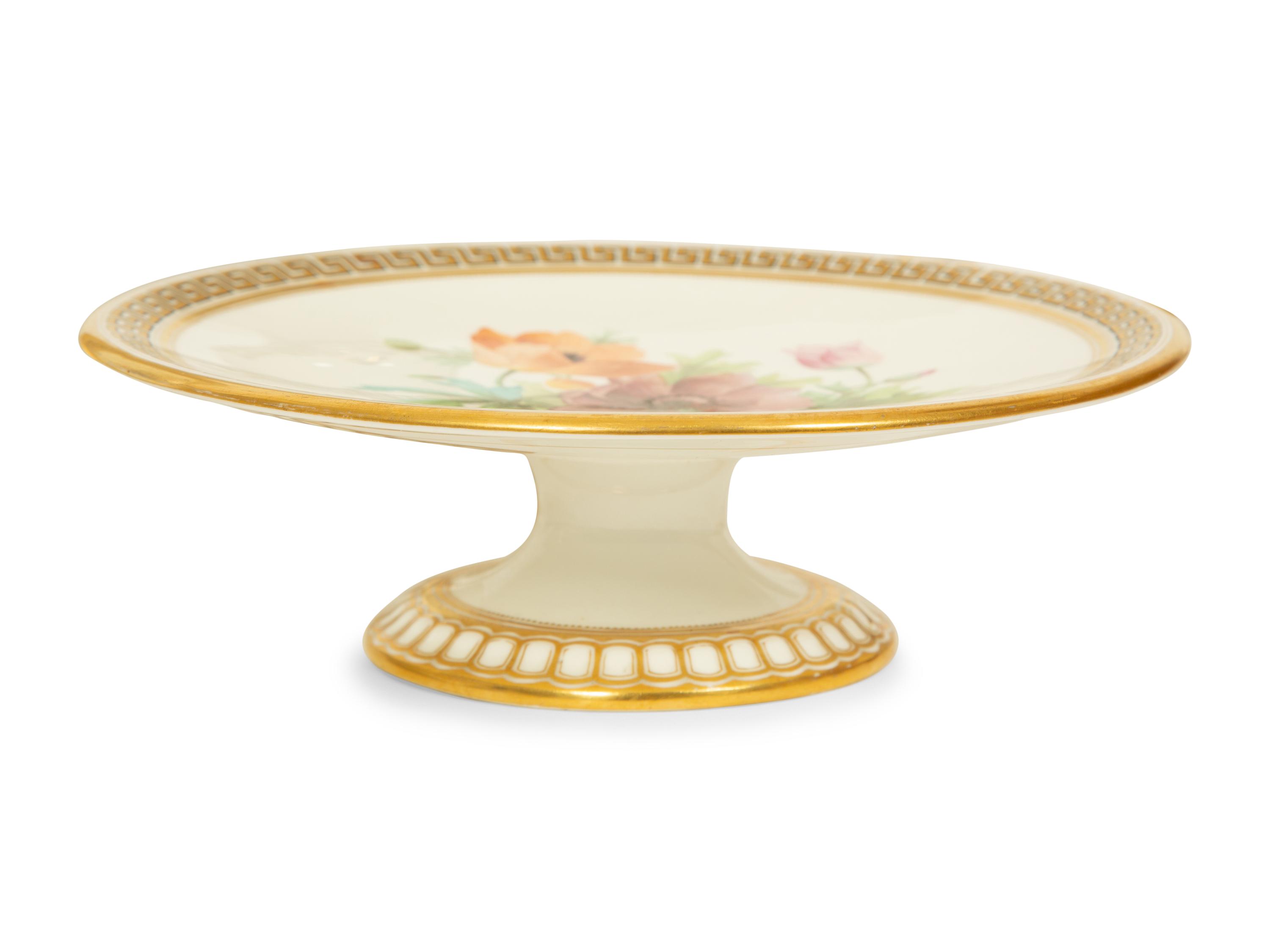 An English Porcelain Dessert Service