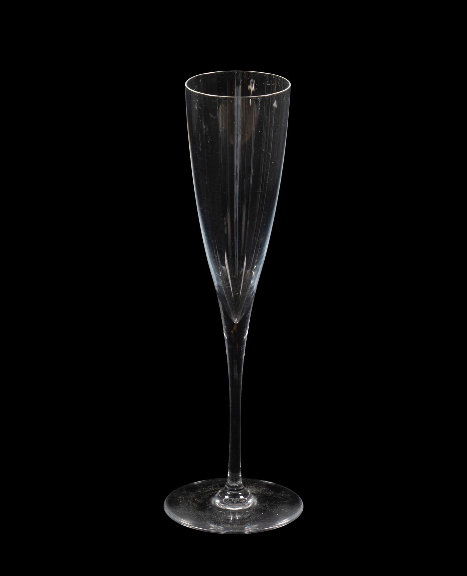A Baccarat Dom Perignon Stemware Service
