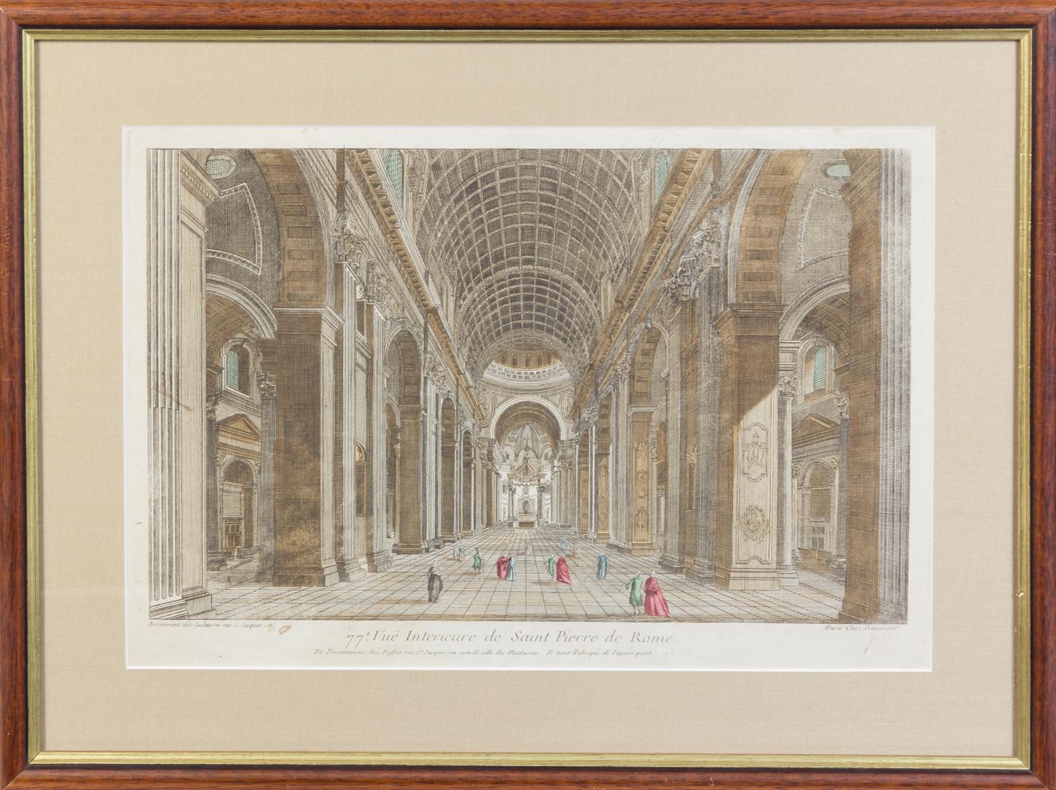 A Collection of Two Etchings and a Print Largest 11 x 15 3/4 inches. — VARIOUS ARTISTS