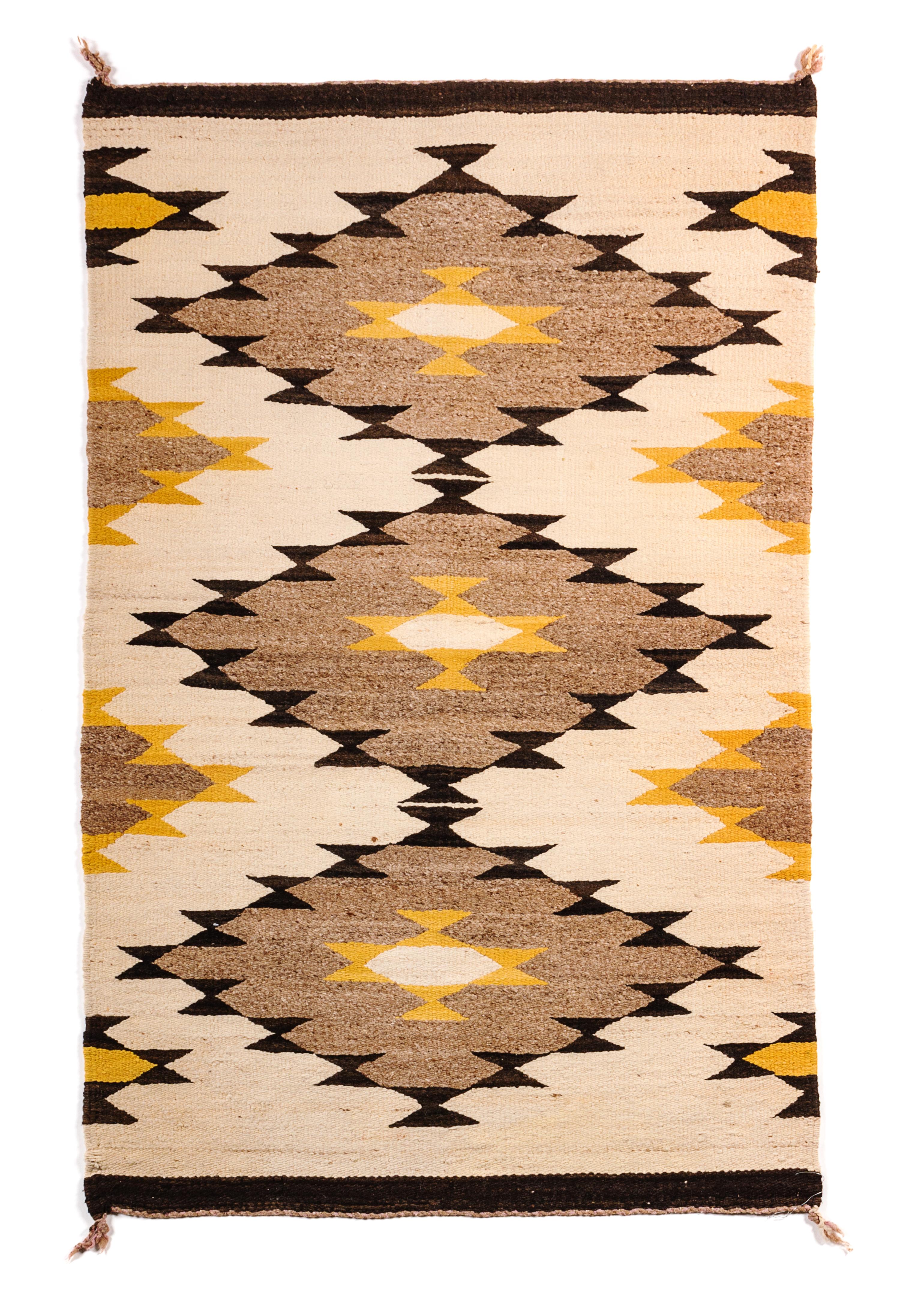 Group of Three Navajo Rugs