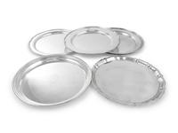 A Group of Five American Silver Serving Dishes