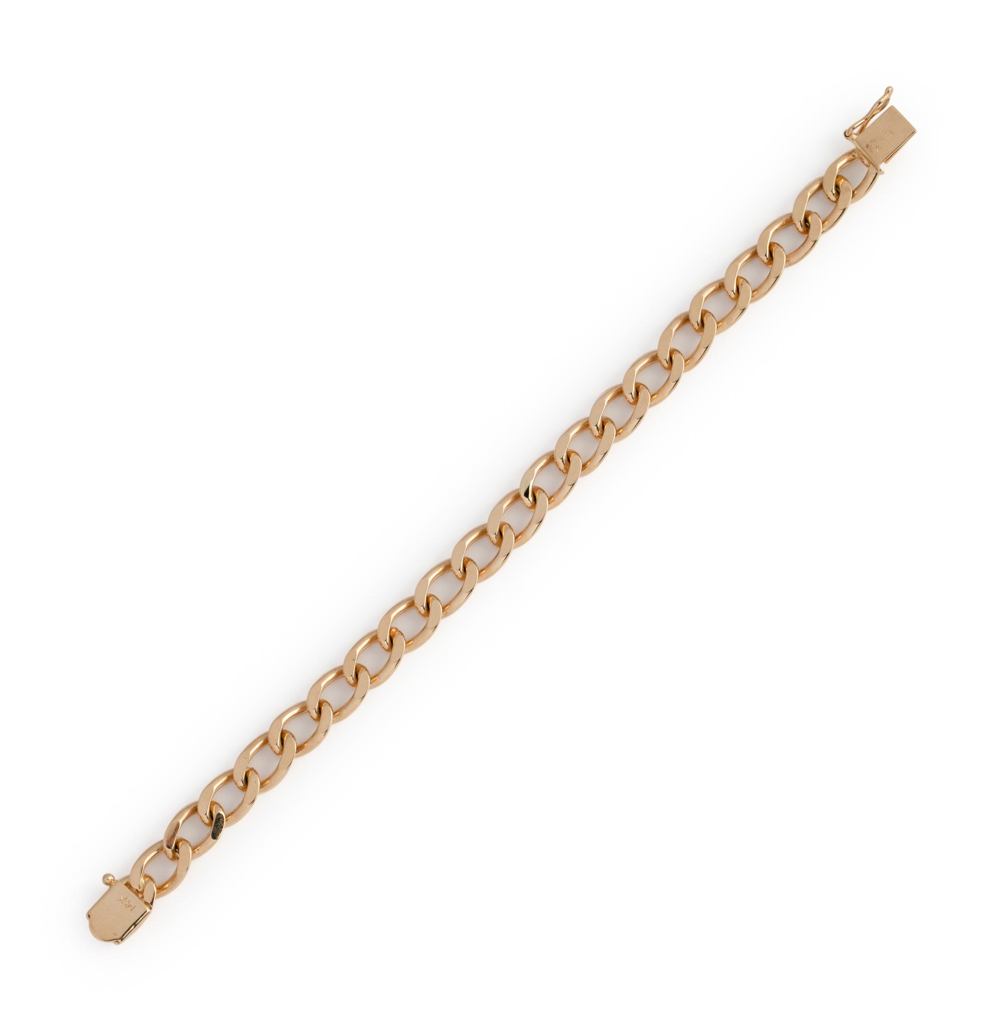 YELLOW GOLD BRACELET