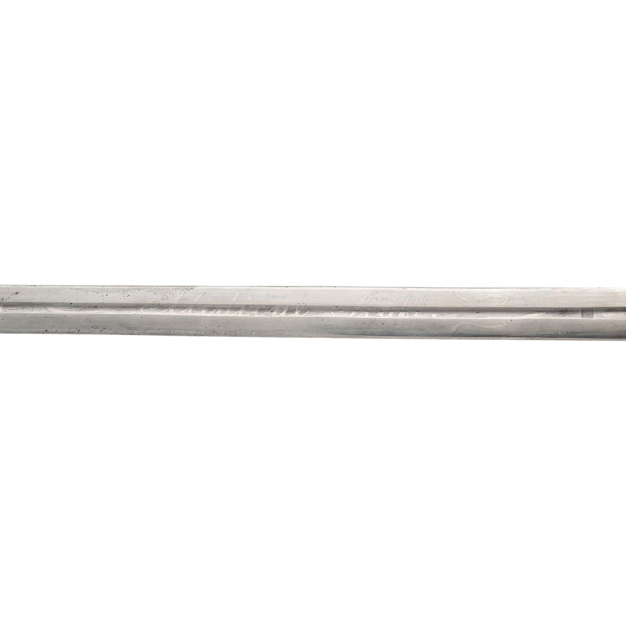 Presentation U.S. Model 1840 Medical Staff Sword of Major John T. Walker - 25th Indiana Infantry, with Fleam Set