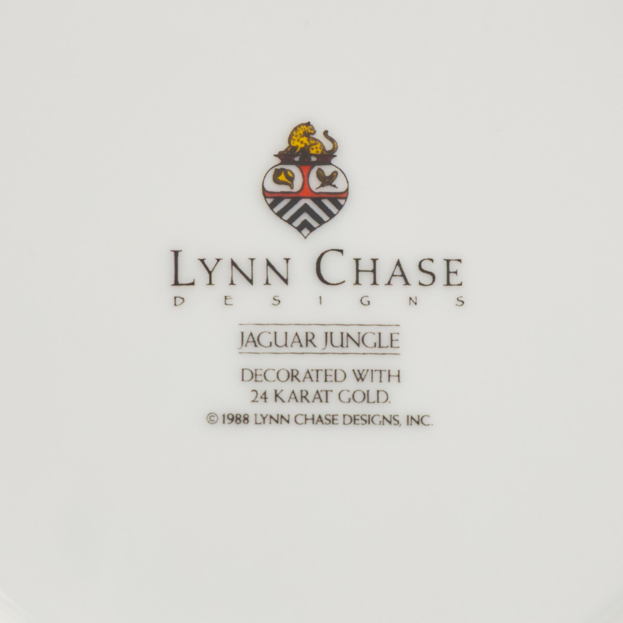 A Lynn Chase Assembled Porcelain Dinner Service