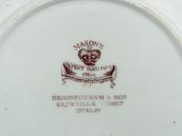 A Group of Five Imari Palette Porcelain Plates, together with Three English Plates
