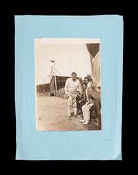 An Original Vintage Babe Ruth Candid Snapshot Photograph,