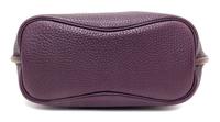 An Hermes Raisin Togo 22cm So-Kelly Handbag, 9" x 11" x 4.5".