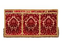 A Red Damask Altar Cloth
