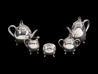 An American Silver Five-Piece Coffee Service — International Silver Company, Meriden, Connecticut